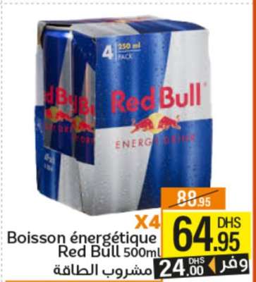 Boisson énergétique Red Bull 500ml