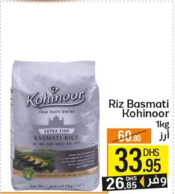 Riz Basmati Kohinoor