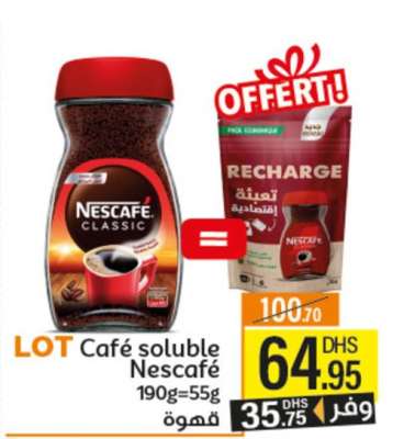 Café soluble Nescafé