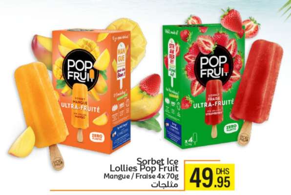 Sorbet Ice Lollies Pop Fruit